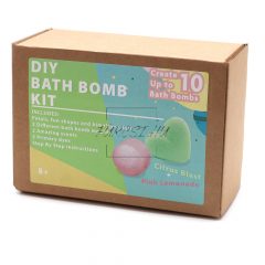   DIY Fürdőbomba készítő szett - Rózsaszín Limonádé, Citrus