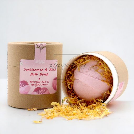  Aromaterápiás Fürdőbomba - Virágzó Pink Boldogság